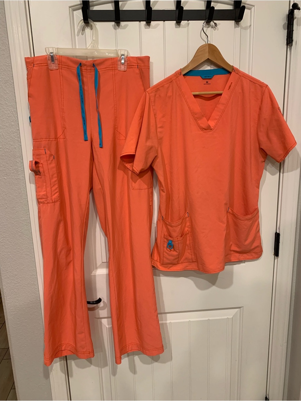 Carhartt Women's Coral Boot-Cut Scrub Top & Pants